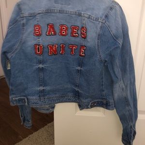 BABES UNITE jean jacket